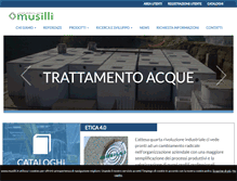 Tablet Screenshot of musilli.it
